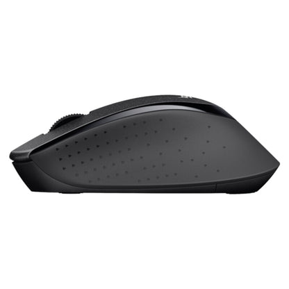 Logitech M330 Wireless Optical Mute Mouse with Micro USB Receiver (Black) - Wireless Mice by Logitech | Online Shopping UK | buy2fix