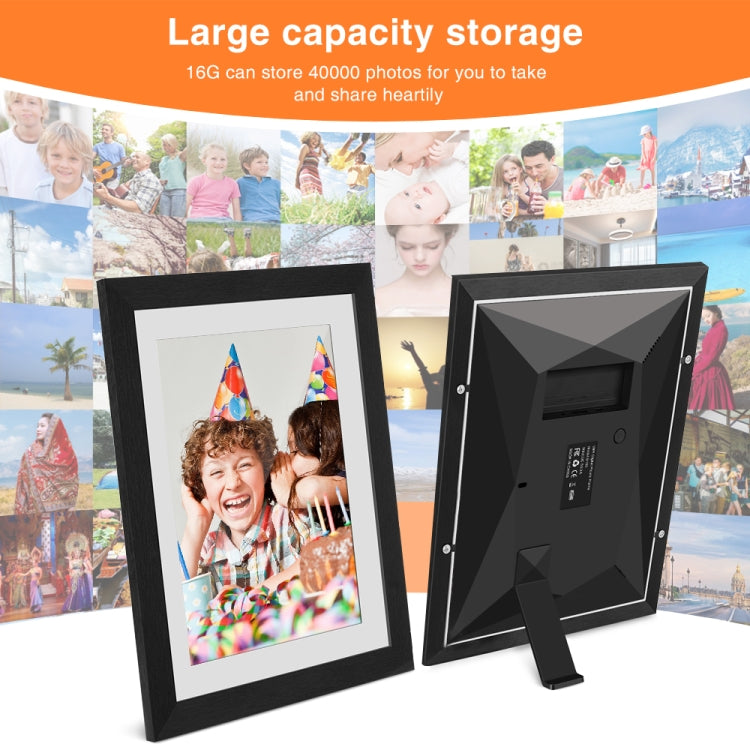 G100 10.1 inch LCD Screen WIFI Cloud Album Digital Photo Frame Electronic Photo Album with Touch Rotating Screen & Video Push (EU Plug) - Consumer Electronics by buy2fix | Online Shopping UK | buy2fix