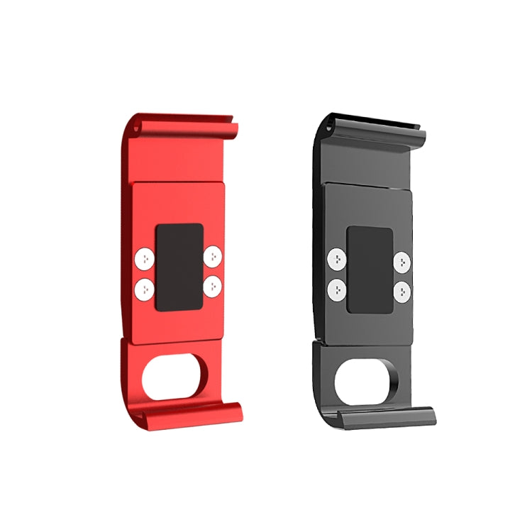 PULUZ Metal Battery Side Interface Cover for GoPro HERO13 Black /12 Black /11 Black /10 Black /9 Black(Red) - Skeleton Housing by PULUZ | Online Shopping UK | buy2fix