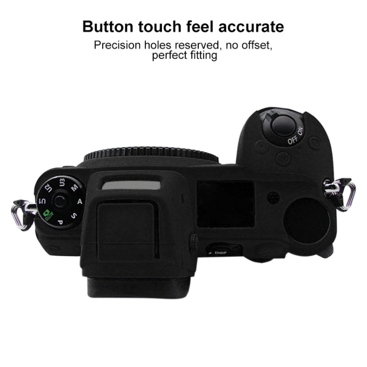 PULUZ Soft Silicone Protective Case for Nikon Z6 / Z7(Black) - Camera Accessories by PULUZ | Online Shopping UK | buy2fix