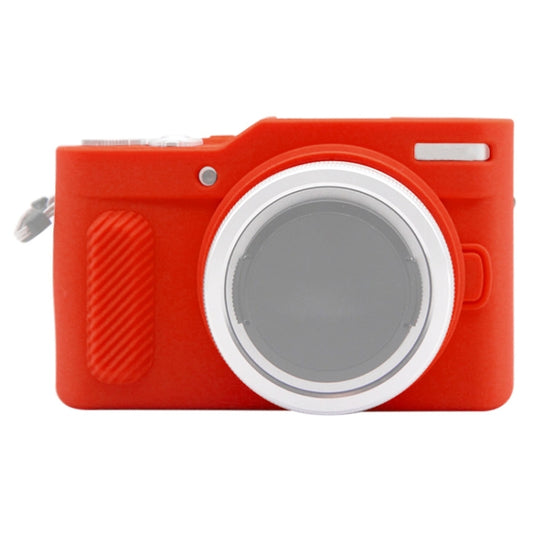 PULUZ Soft Silicone Protective Case for Panasonic Lumix GF10(Red) - Camera Accessories by PULUZ | Online Shopping UK | buy2fix