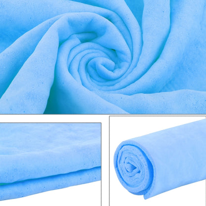 KANEED Synthetic Chamois Drying Towel Super Absorbent PVA Shammy Cloth for Fast Drying of Car, Size: 43 x 32 x 0.2cm(Blue) - Car washing supplies by KANEED | Online Shopping UK | buy2fix