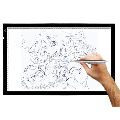 Huion A2 Ultra Thin Adjustable USB LED Light Board Light Tracing Pad - Consumer Electronics by HUION | Online Shopping UK | buy2fix