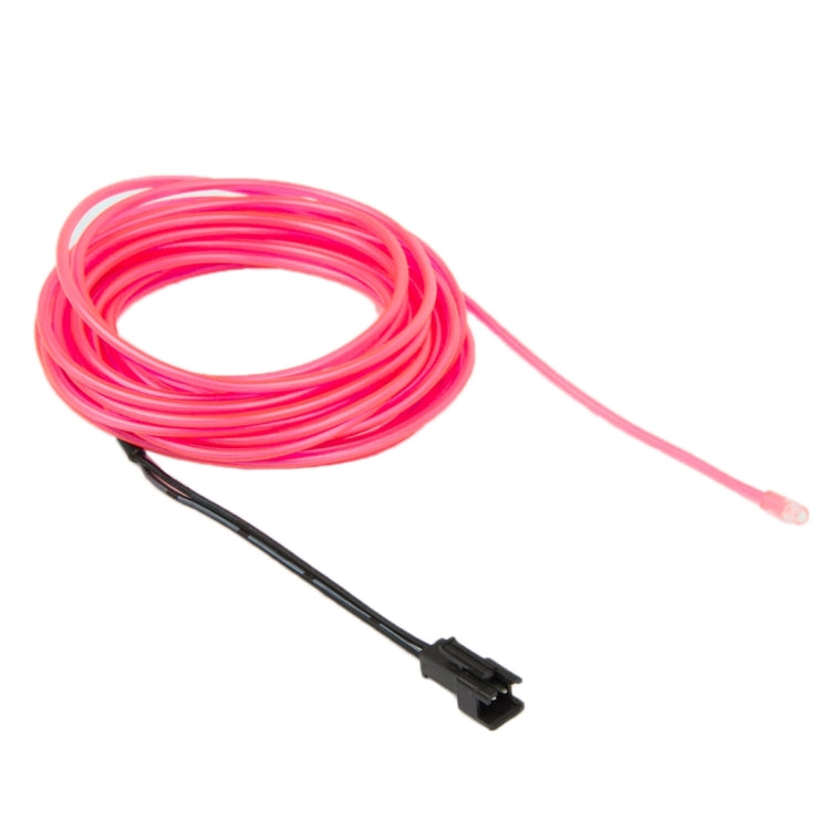 Waterproof Round Flexible Car Strip Light with Driver for Car Decoration, Length: 5m(Pink) - Atmosphere lights by buy2fix | Online Shopping UK | buy2fix