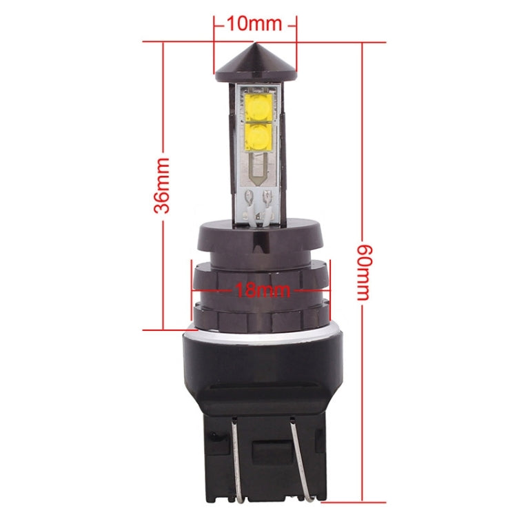 T20 7443 20W 800LM White Light 4 CREE XT-E LED Car Brake Light Daytime Running Light Bulb, DC 12-24V - In Car by buy2fix | Online Shopping UK | buy2fix