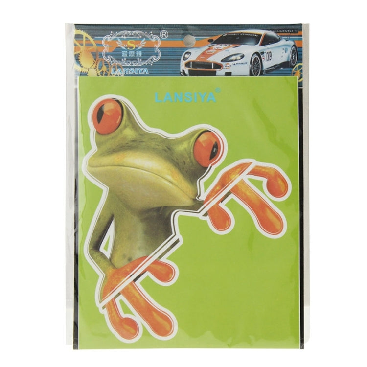 Frog Pattern Car Sticker, Size: 15.5x12.5 cm - Decorative Sticker by buy2fix | Online Shopping UK | buy2fix