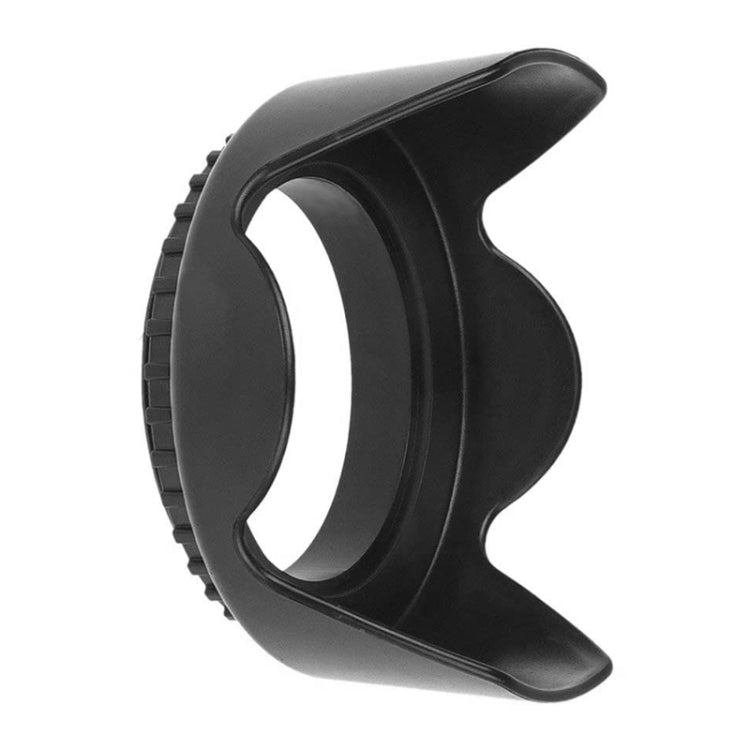 77mm Lens Hood for Cameras(Screw Mount)(Black) - Camera Accessories by buy2fix | Online Shopping UK | buy2fix