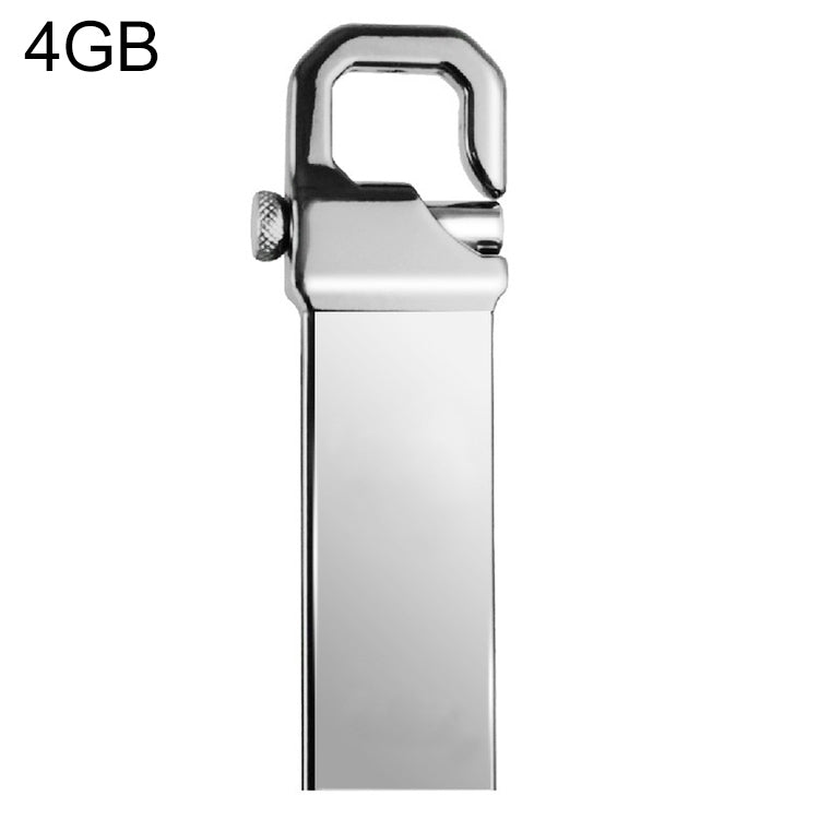 4GB Metallic Keychains Style USB 2.0 Flash Disk - Computer & Networking by buy2fix | Online Shopping UK | buy2fix