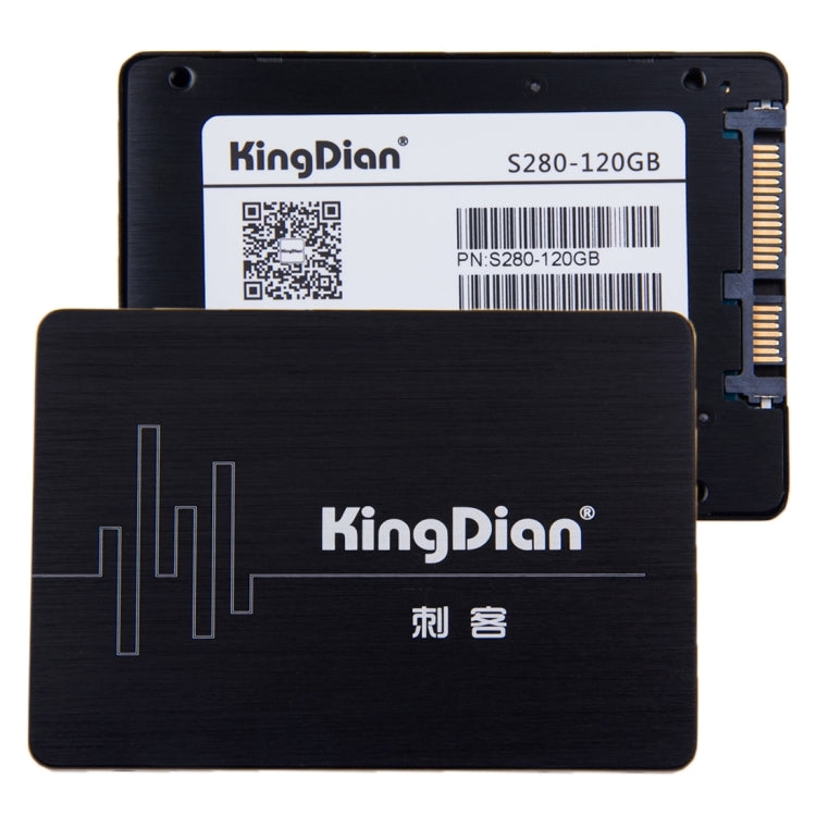 Kingdian S280 120GB 2.5 inch Solid State Drive / SATA III Hard Disk for Desktop / Laptop - Solid State Drives by KingDian | Online Shopping UK | buy2fix