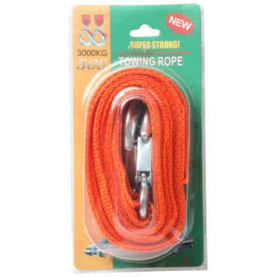 4 Meters Load 3 Tons of Tow Rope, Random Color Delivery - In Car by buy2fix | Online Shopping UK | buy2fix