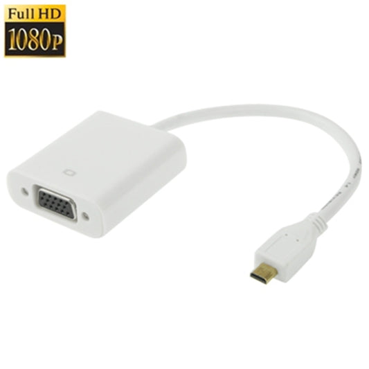 22cm Micro HDMI Male to VGA Female Video Adapter Cable, Support Full HD 1080P -  by buy2fix | Online Shopping UK | buy2fix