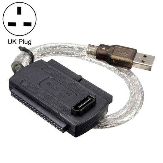 USB 2.0 to IDE & SATA Cable Cable Length: approx 55cm - USB to IDE / SATA by buy2fix | Online Shopping UK | buy2fix