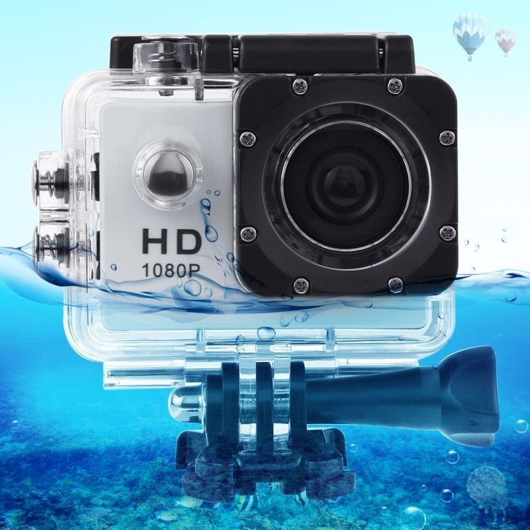 SJ4000 Full HD 1080P 2.0 inch LCD Sports Camcorder DV with Waterproof Case, Generalplus 6624, 30m Depth Waterproof(White) - DJI & GoPro Accessories by buy2fix | Online Shopping UK | buy2fix