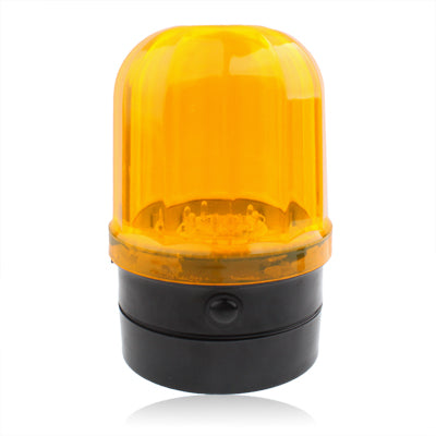 6-LED Flash Strobe Warning Light for Auto Car with Strong Magnetic Base (Yellow + Black) - In Car by buy2fix | Online Shopping UK | buy2fix