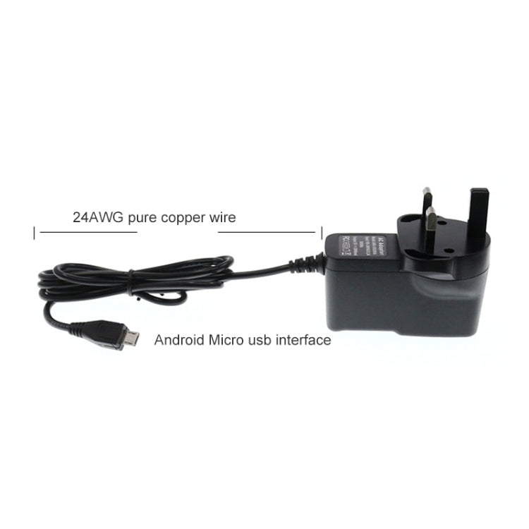 Micro USB Charger for Tablet PC / Mobile Phone, Output:5V / 2A ,UK Plug - Tablet Charger by buy2fix | Online Shopping UK | buy2fix