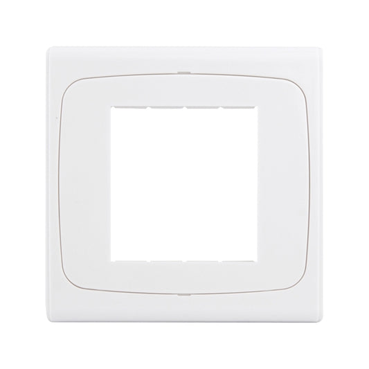 Wall Plate with Screw for Blank Inserts  - 3 Hole, Use around the world(White) - Consumer Electronics by buy2fix | Online Shopping UK | buy2fix