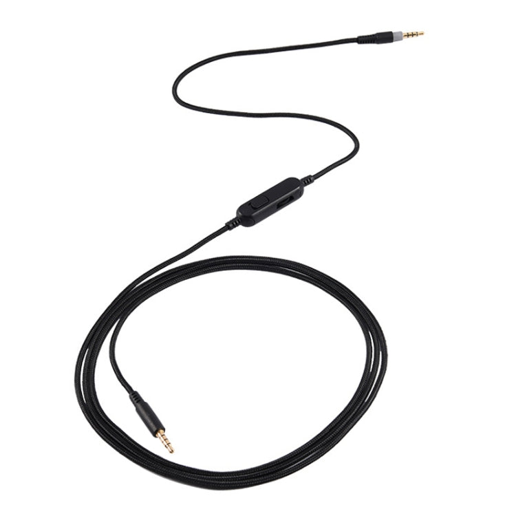 ZS0161 3.5mm Headphone Audio Cable for HyperX Cloud MIX / Cloud Alpha(Black) - Headset Accessories by buy2fix | Online Shopping UK | buy2fix