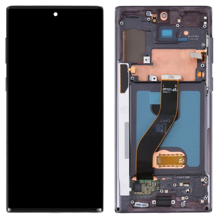 Original LCD Screen for Samsung Galaxy Note10 4G/Note10 5G SM-N971/N970 Digitizer Full Assembly With Frame (Black) - Galaxy Note Series Parts by buy2fix | Online Shopping UK | buy2fix