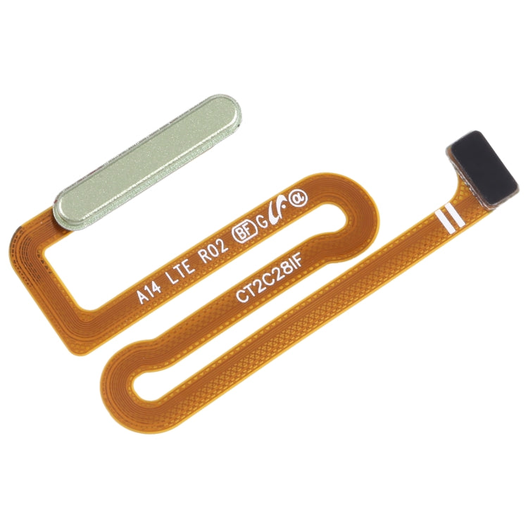 For Samsung Galaxy A14 SM-A145F Original Fingerprint Sensor Flex Cable (Green) - Flex Cable by buy2fix | Online Shopping UK | buy2fix