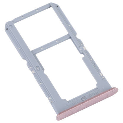 For OPPO A96 China SIM Card Tray + SIM / Micro SD Card Tray (Pink) - Card Socket by buy2fix | Online Shopping UK | buy2fix