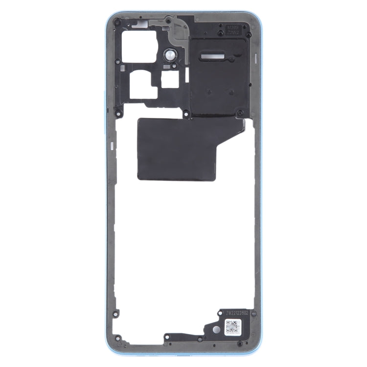 For Xiaomi Redmi Note 12 4G Original Middle Frame Bezel Plate (Blue) - LCD Related Parts by buy2fix | Online Shopping UK | buy2fix