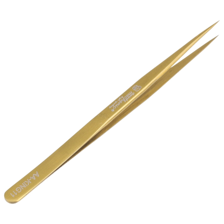 Mechanic AA King11 Straight Precision Stainless Steel Tweezers - Tweezers by MECHANIC | Online Shopping UK | buy2fix