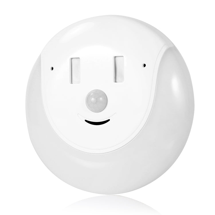 USB Charging Light & Human Body Sensing Control Smile Magnetic Night Light(Warm white light) - LED Light by buy2fix | Online Shopping UK | buy2fix