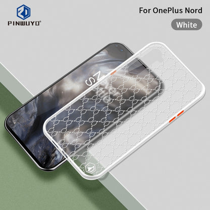 For OnePlus Nord PINWUYO Series 2 Generation PC + TPU Waterproof and Anti-drop All-inclusive Protective Case(White) - OnePlus Cases by PINWUYO | Online Shopping UK | buy2fix