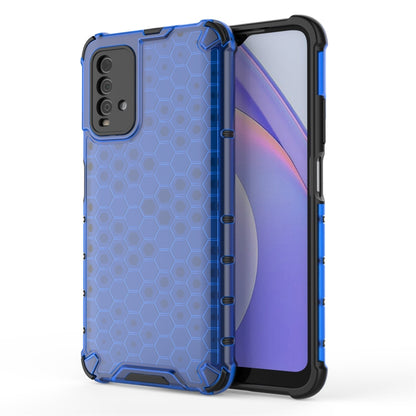 For Xiaomi Redmi 9T  Shockproof Honeycomb PC + TPU Case(Blue) - Xiaomi Accessories by buy2fix | Online Shopping UK | buy2fix