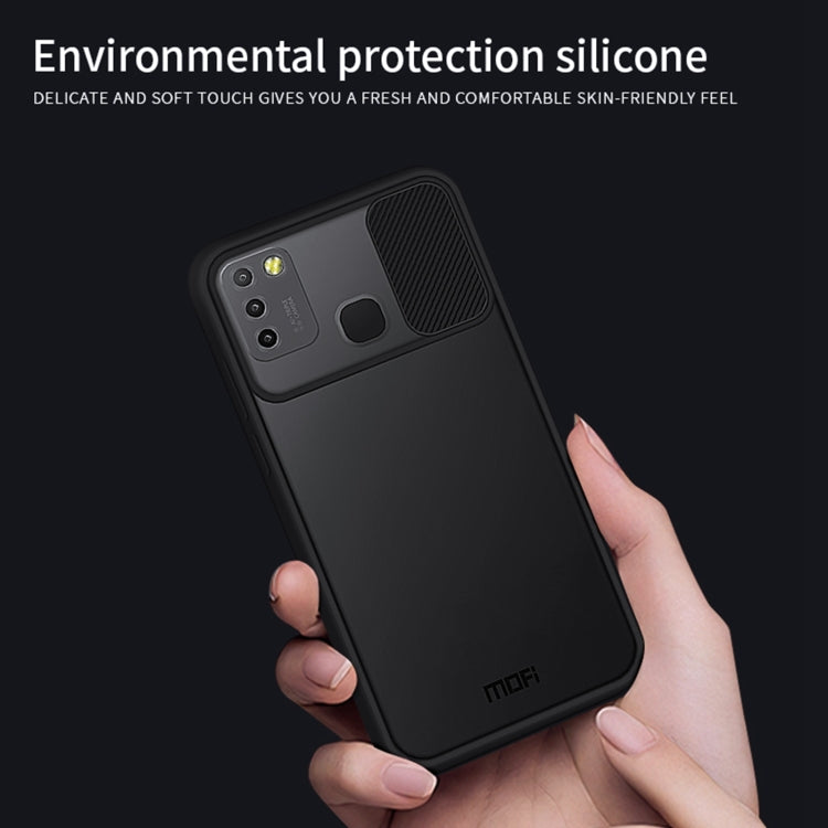 For Infinix Smart 5 X657 / Hot 10 Lite MOFI Xing Dun Series Translucent Frosted PC + TPU Privacy Anti-glare Shockproof All-inclusive Protective Case(Black) - Infinix Cases by MOFI | Online Shopping UK | buy2fix