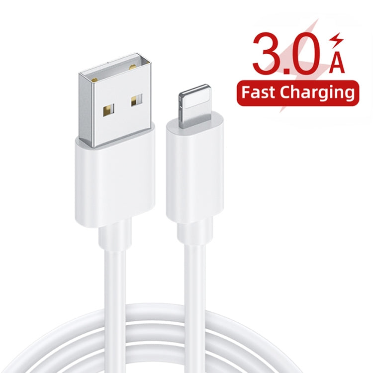 P21 PD 20W USB-C / Type-C + QC3.0 18W USB Fast Car Charger with USB to 8 Pin Data Cable Set(White) - In Car by buy2fix | Online Shopping UK | buy2fix