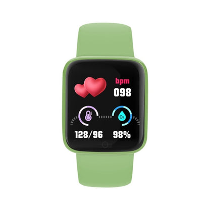 D20S 1.44 inch Color Screen Smart Watch,Support Heart Rate Monitoring/Blood Pressure Monitoring/Blood Oxygen Monitoring/Sleep Monitoring(Green) - Smart Wear by buy2fix | Online Shopping UK | buy2fix