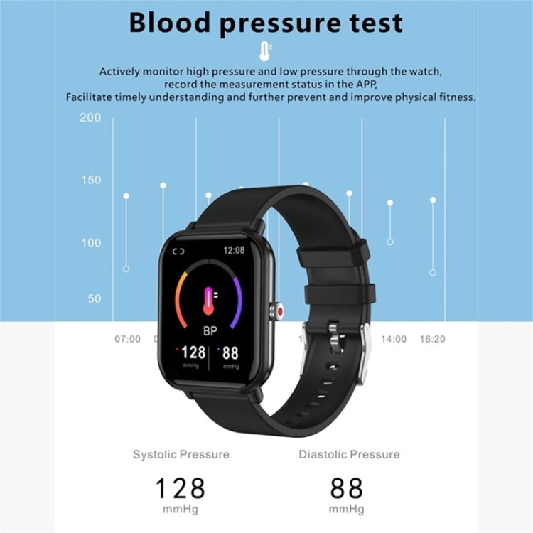 Q9pro 1.7 inch Color Screen Smart Watch, IP68 Waterproof,Support Temperature Monitoring/Heart Rate Monitoring/Blood Pressure Monitoring/Blood Oxygen Monitoring/Sleep Monitoring(Pink) - Smart Wear by buy2fix | Online Shopping UK | buy2fix