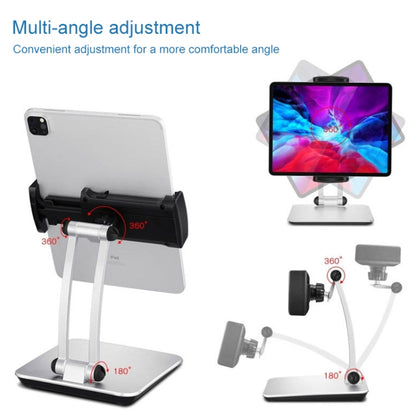 S10 Aluminum Alloy Tablet Stand, Flat Laptop Frame, Folding Desk Accessories - Desktop Holder by buy2fix | Online Shopping UK | buy2fix