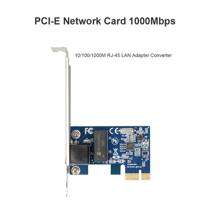 RTL8111F PCIe Gigabit PCI Express Card 10/100 / 1000Mbps RJ45 Lan Ethernet Adapter -  by buy2fix | Online Shopping UK | buy2fix