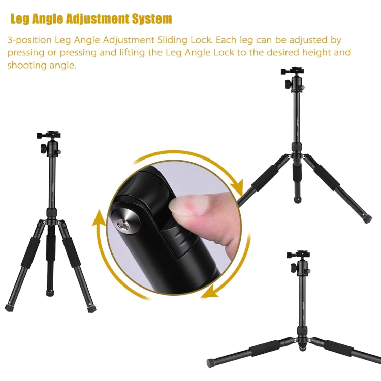 YUNTENG VCT-190 Aluminum Tripod Mount Monopod with Ball Head - Tripods by YUNTENG | Online Shopping UK | buy2fix