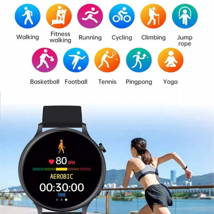 FW01 1.28inch Color Screen Smart Wristband, Support Bluetooth Call / Heart Rate Monitoring(Black) - Smart Wear by buy2fix | Online Shopping UK | buy2fix