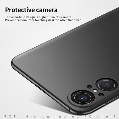 For Huawei Nova9 SE MOFI Frosted PC Ultra-thin Hard Case(Black) - Huawei Cases by MOFI | Online Shopping UK | buy2fix