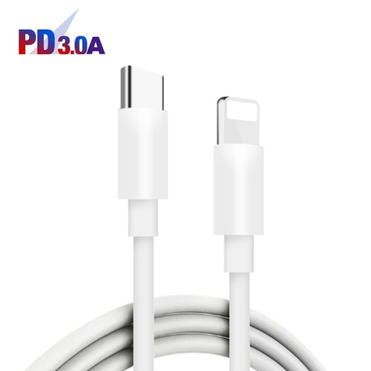 65W Dual PD Type-C + 3 x USB Multi Port Charger with 3A Type-C to 8 Pin Data Cable, US Plug(White) - Apple Accessories by buy2fix | Online Shopping UK | buy2fix