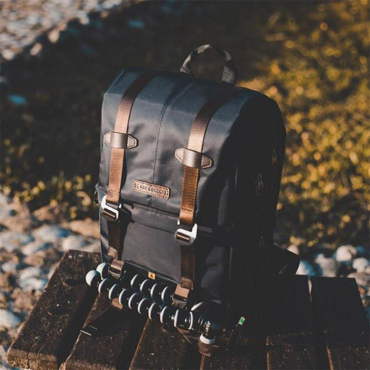 K&F CONCEPT KF13.092 Multifunctional Dual-layer Shockproof Waterproof Camera Backpack Travel Tripod Bag - Backpack by K&F | Online Shopping UK | buy2fix