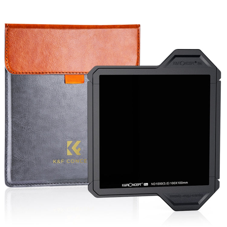 K&F CONCEPT SKU.1809 Full Color ND1000 Square Filter Waterproof ND Filter with Frame - Camera Accessories by K&F | Online Shopping UK | buy2fix