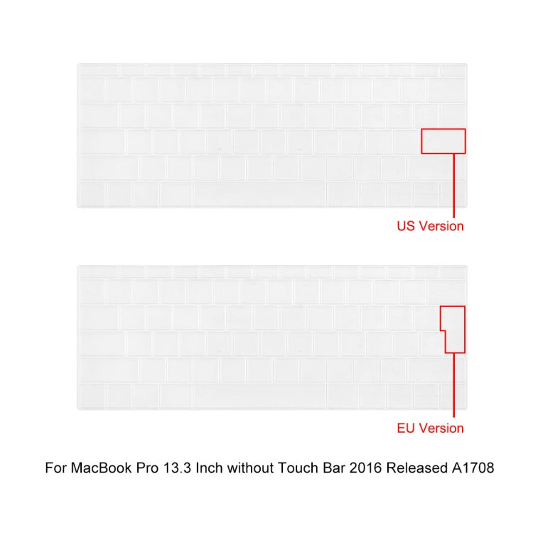 For MacBook Pro 13.3 A1708 ENKAY Hat-Prince 3 in 1 Spaceman Pattern Laotop Protective Crystal Case with TPU Keyboard Film / Anti-dust Plugs, Version:EU(Spaceman No.5) - MacBook Pro Cases by ENKAY | Online Shopping UK | buy2fix