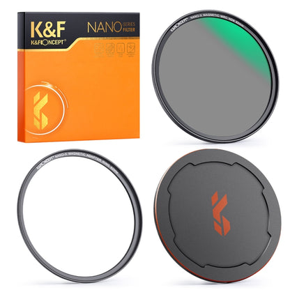 K&F CONCEPT SKU.1726 82mm Magnetic ND8 Nano-X Camera Lens Filter with Lens Cap - Camera Accessories by K&F | Online Shopping UK | buy2fix