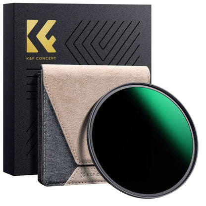 K&F CONCEPT KF01.1995 82mm Nano-X PRO Series ND1000 Filter HD Ultra-Thin Copper Frame 36-Layer Coating Anti-Reflection Green Film - Camera Accessories by K&F | Online Shopping UK | buy2fix