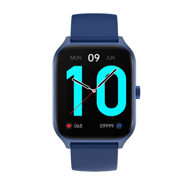 P58 1.96 inch Color Screen Smart Watch Support Heart Rate Monitoring / Blood Pressure Monitoring(Blue) - Smart Wear by buy2fix | Online Shopping UK | buy2fix