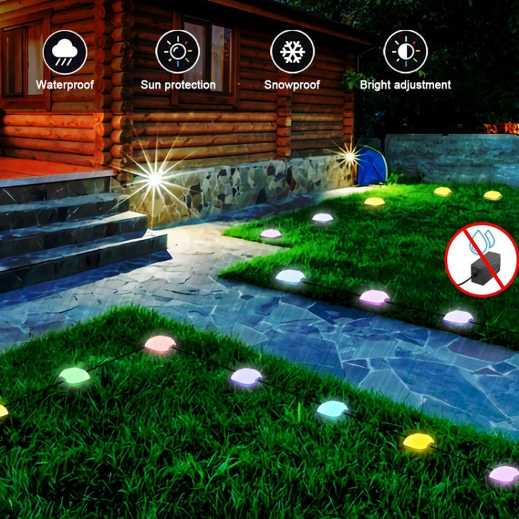 CP01 Outdoor WIFI Smart APP Control Garden Lamp Music Sync Outdoor Ground Lights(US Plug) - Buried Lights by buy2fix | Online Shopping UK | buy2fix