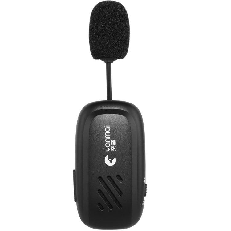Yanmai K2 Portable Mini Wireless Bluetooth Lapel Microphone(Black) - Consumer Electronics by Yanmai | Online Shopping UK | buy2fix