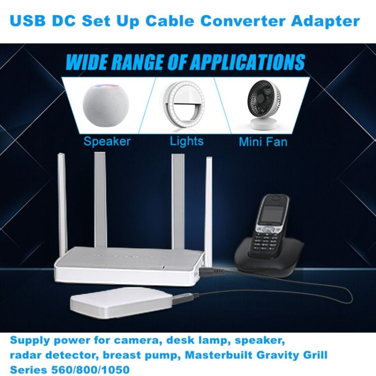 USB DC 5V to 12V Set Up Cable Converter Adapter - AC Adapers by buy2fix | Online Shopping UK | buy2fix