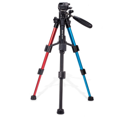 JMARY KP-2203 Portable Aluminum Alloy Telescopic SLR Camera Phone Photography Tripod(Red) - Tripods by Jmary | Online Shopping UK | buy2fix