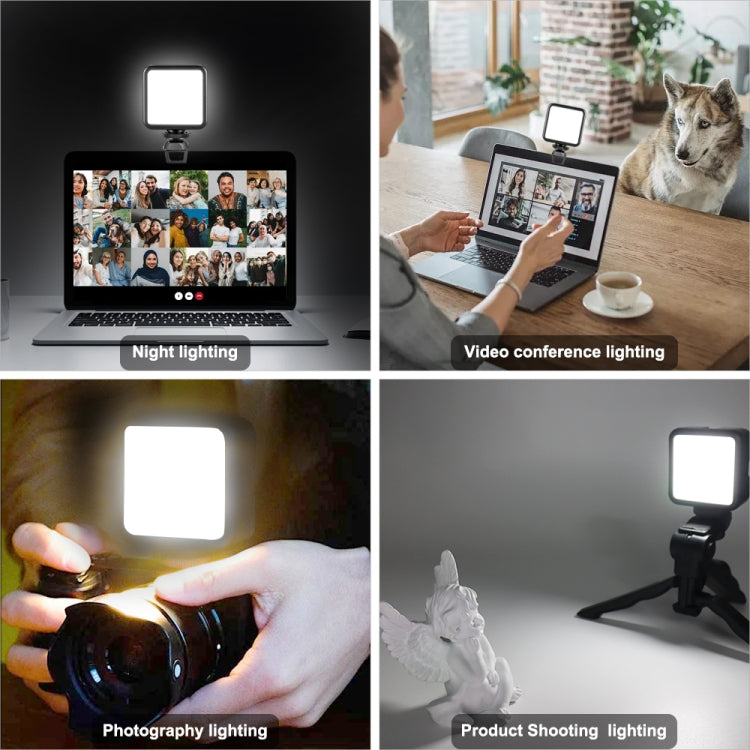 VLOGLITE W49S Adjustable Brightness Mini Beauty Video Light Photography Live Streaming LED Fill Light -  by VLOGLITE | Online Shopping UK | buy2fix